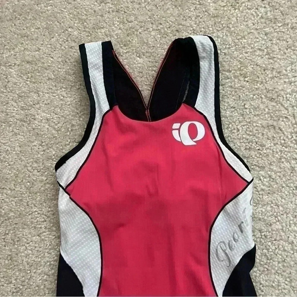 Pearl Izumi Elite InRCool Tri Singlet Tank Top Womens Small Pink-White 13221302 - Picture 7 of 15